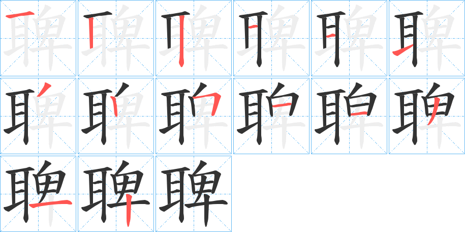 聛?zhàn)止P畫寫法